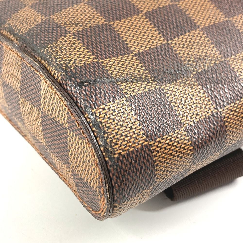 Louis Vuitton Belt Bag Geronimos Vintage Damier Canvas Ebene Brown — view 6