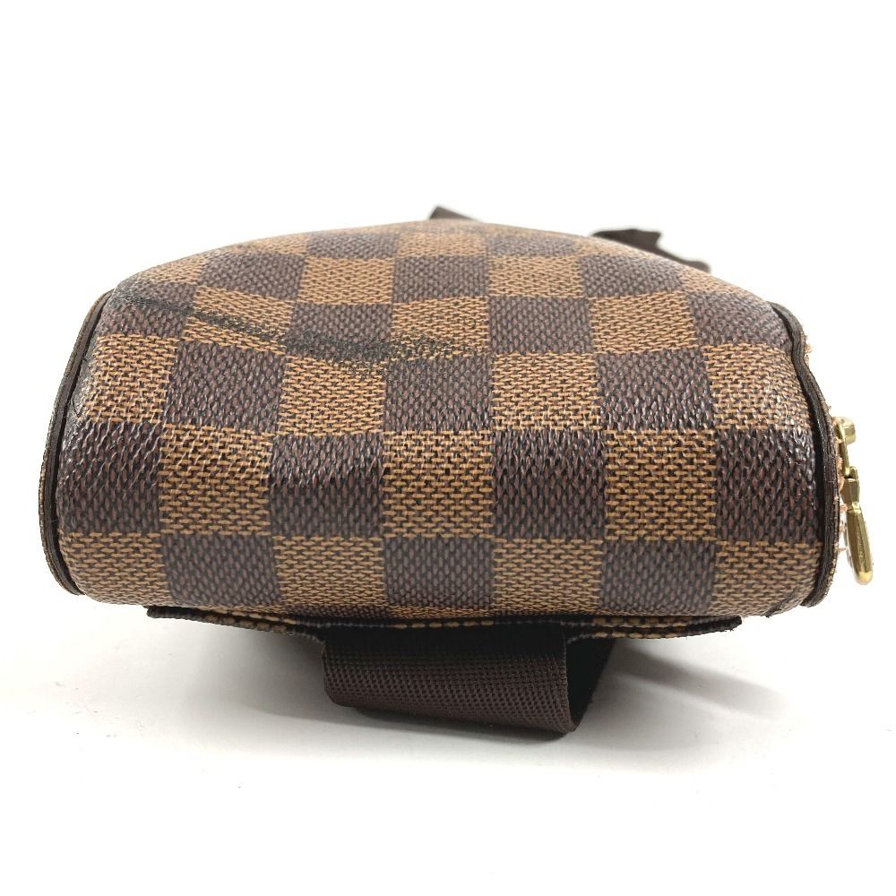 Louis Vuitton Belt Bag Geronimos Vintage Damier Canvas Ebene Brown — view 4