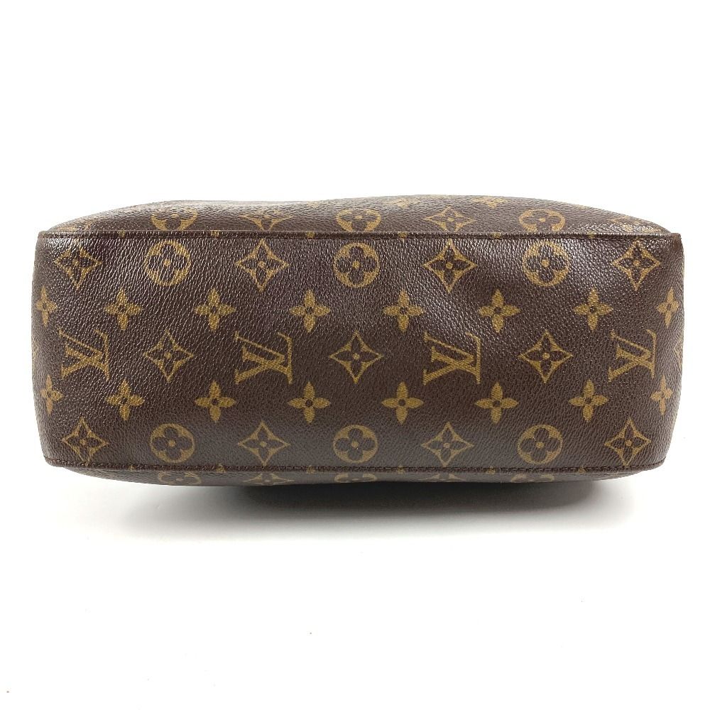 Louis Vuitton Shoulder Bag Looping GM Monogram Canvas Brown — view 5