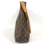 Louis Vuitton Shoulder Bag Looping GM Monogram Canvas Brown — view 3