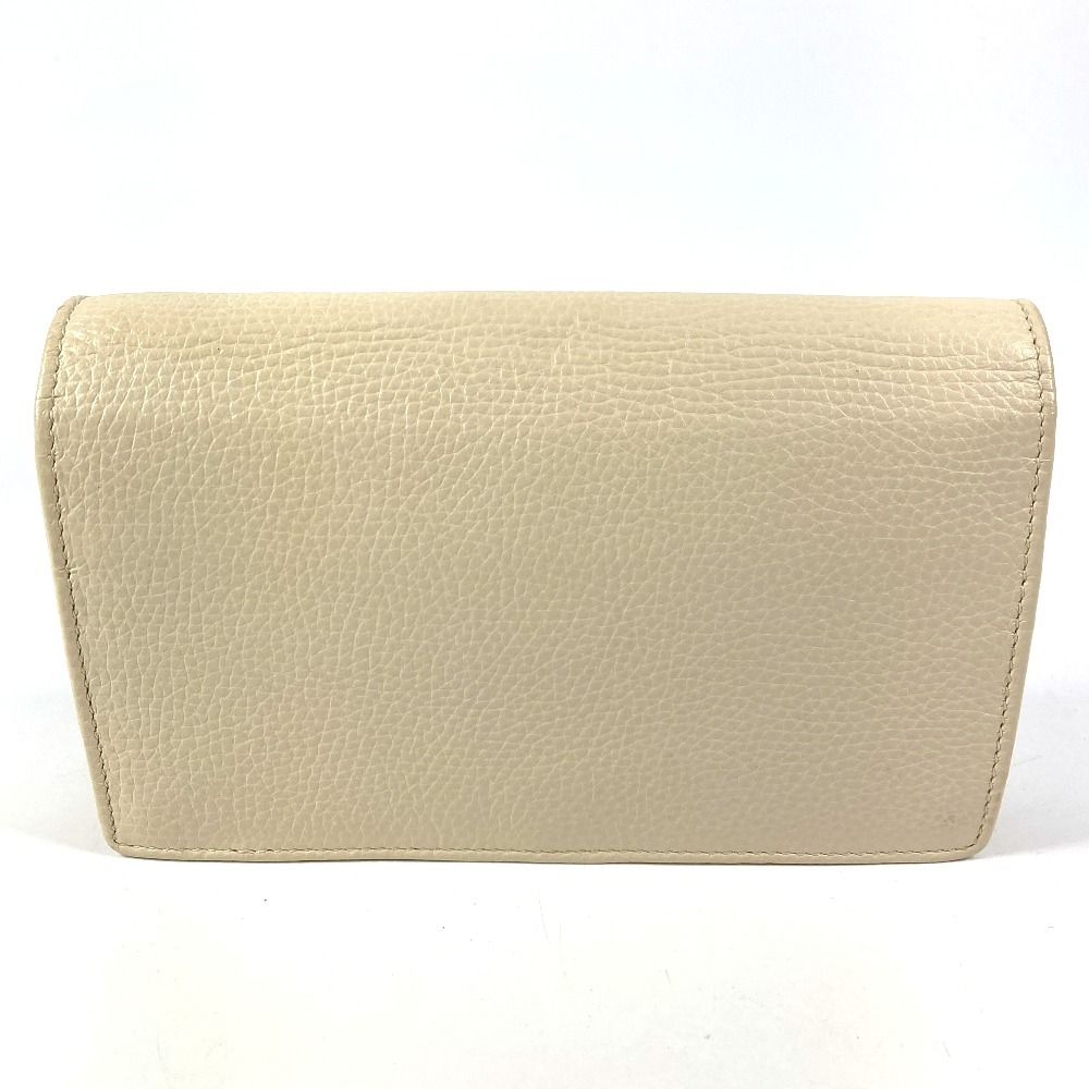 Gucci Wallet Interlocking Soho Leather Ivory — view 2