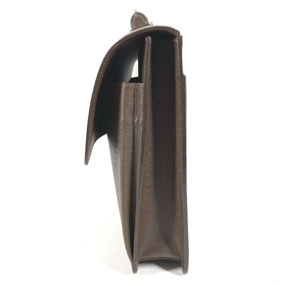 Louis Vuitton Business Bag Lagito Taiga Leather Grizzly Brown — view 3