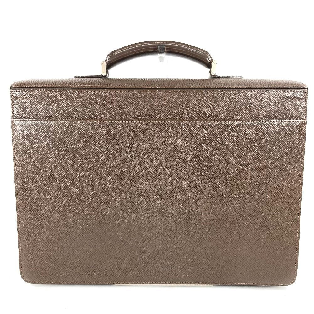 Louis Vuitton Business Bag Lagito Taiga Leather Grizzly Brown — view 2