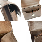 Louis Vuitton Business Bag Lagito Taiga Leather Grizzly Brown — view 8