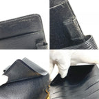 Louis Vuitton Notebook Cover Agenda MM Epi Leather Black — view 8