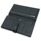 Hermes Bearn Souffle Bifold Wallet Chevre Leather Green — view 5