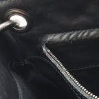 Bottega Veneta Intrecciato Shoulder Bag Crossbody Leather Black — view 7