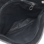 Bottega Veneta Intrecciato Shoulder Bag Crossbody Leather Black — view 6