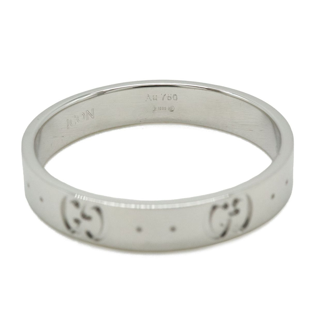 Gucci Icon Ring GG Ring 18K White Gold — view 4