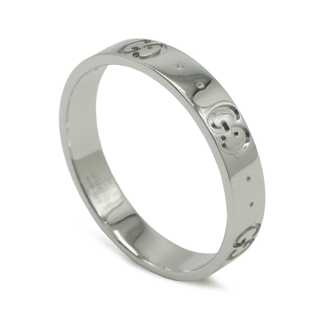 Gucci Icon Ring GG Ring 18K White Gold — view 2