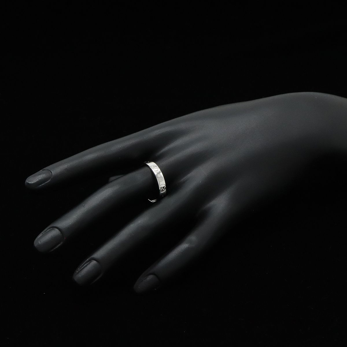 Gucci Icon Ring GG Ring 18K White Gold — view 7