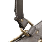 Gucci Micro Guccissima Tote 2-Way Shoulder Bag Leather Gray Gold — view 5