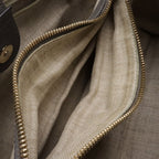 Gucci Micro Guccissima Tote 2-Way Shoulder Bag Leather Gray Gold — view 8