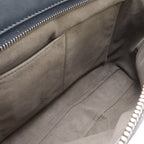Fendi Com 2-Way Shoulder Bag Leather Navy Blue — view 6
