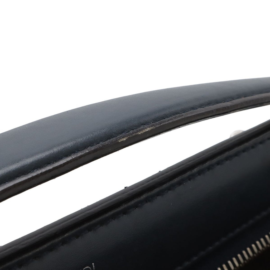 Fendi Com 2-Way Shoulder Bag Leather Navy Blue — view 5