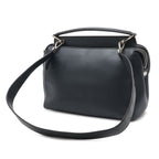 Fendi Com 2-Way Shoulder Bag Leather Navy Blue — view 2