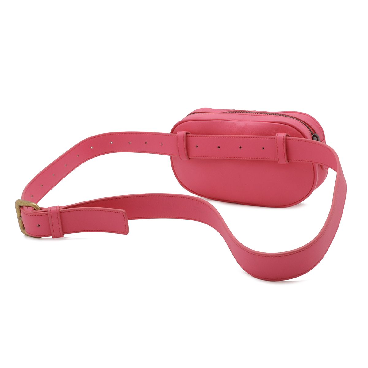 Bottega Veneta Intrecciato Belt Bag Leather Pink — view 2