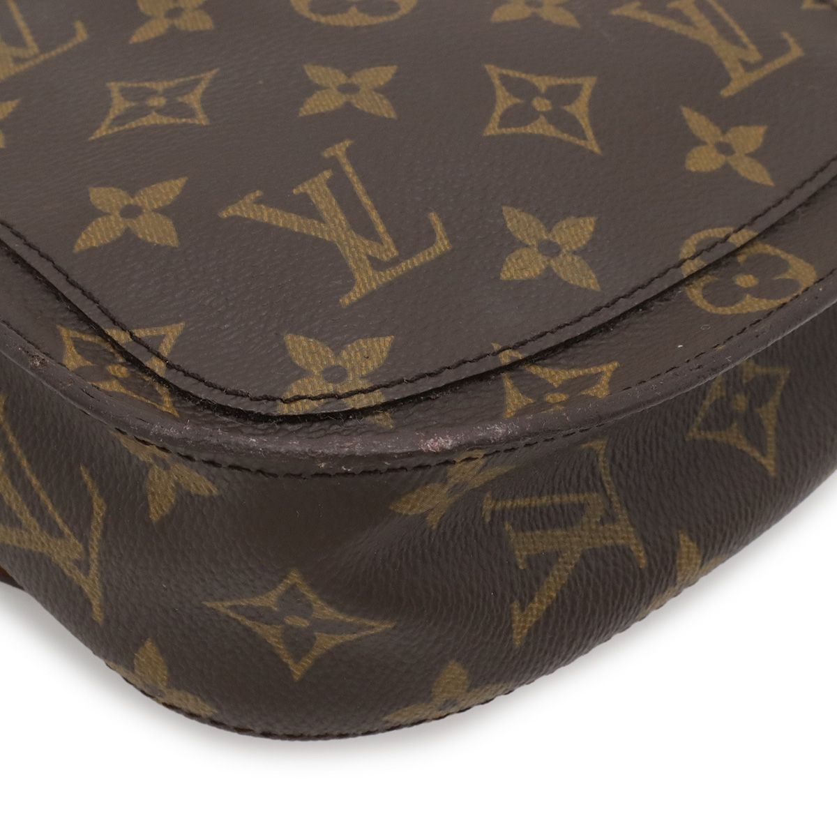 Louis Vuitton Monogram Mini Saint Cloud Shoulder Bag Pochette — view 3