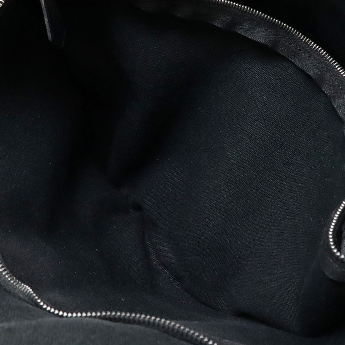 Hermes Saxo MM Handbag Toile Ash Beige Black Silver — view 7