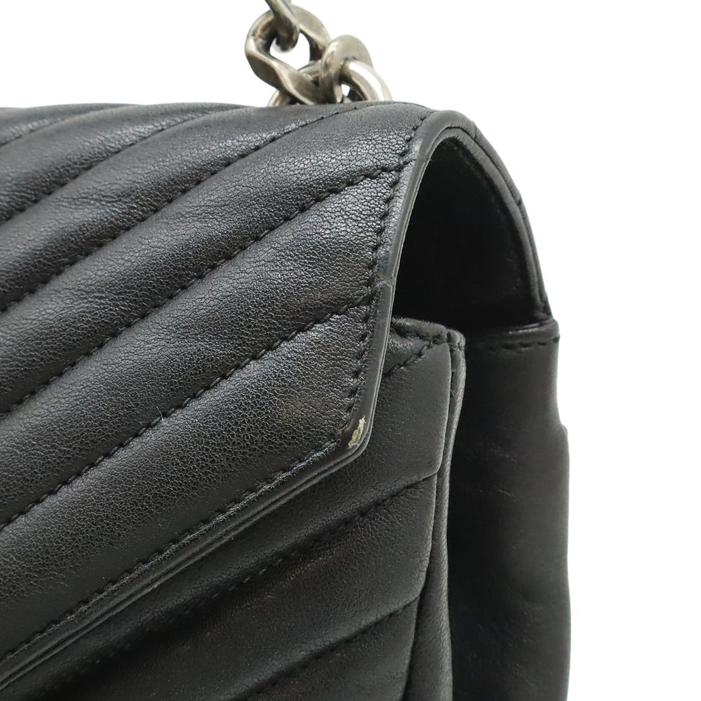 Saint Laurent Paris YSL Yves Carre Handbag 2-Way Chain — view 9