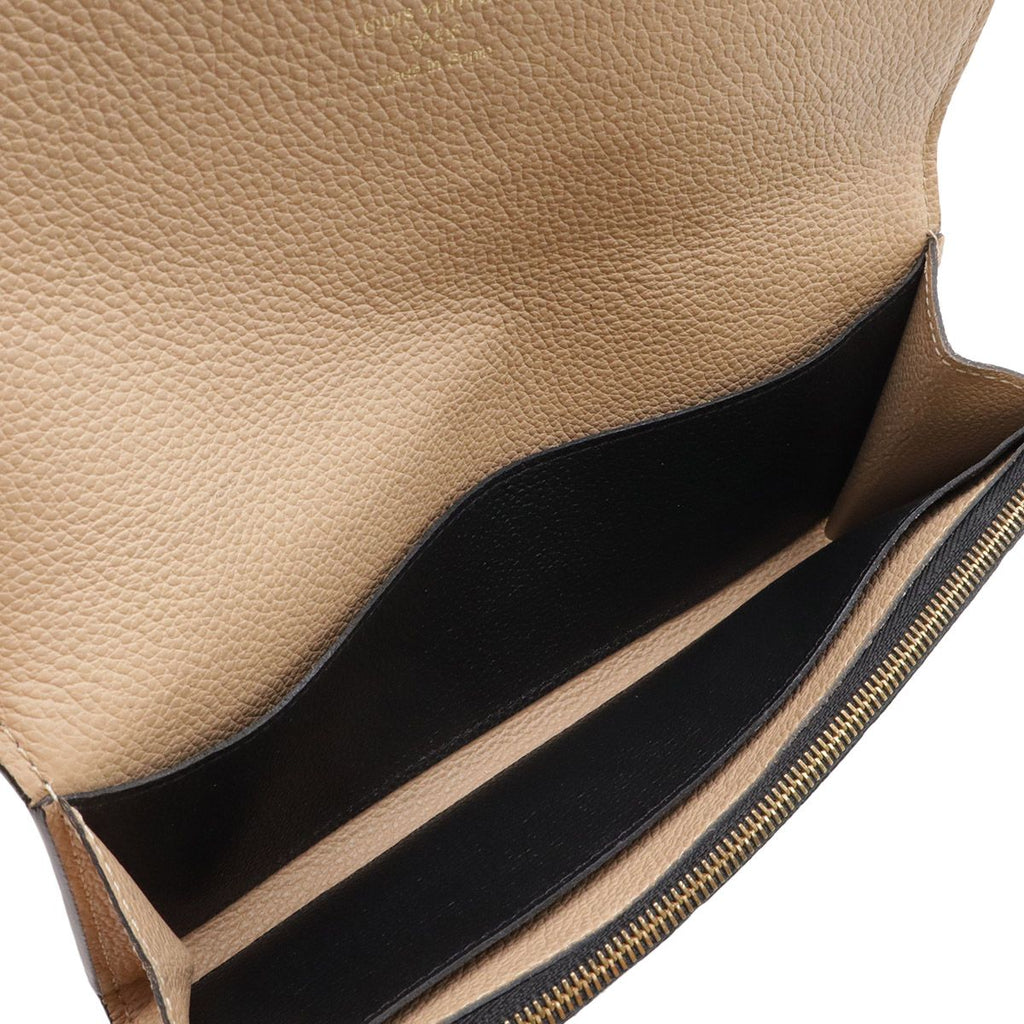 Louis Vuitton Monogram Empreinte Portefeuille Emily Bifold Wallet Noir Black — view 5