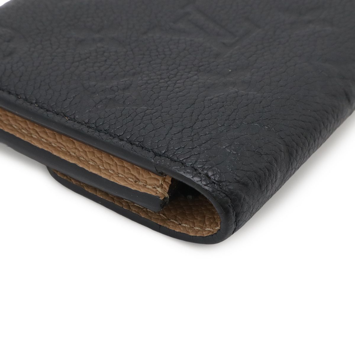 Louis Vuitton Monogram Empreinte Portefeuille Emily Bifold Wallet Noir Black — view 3