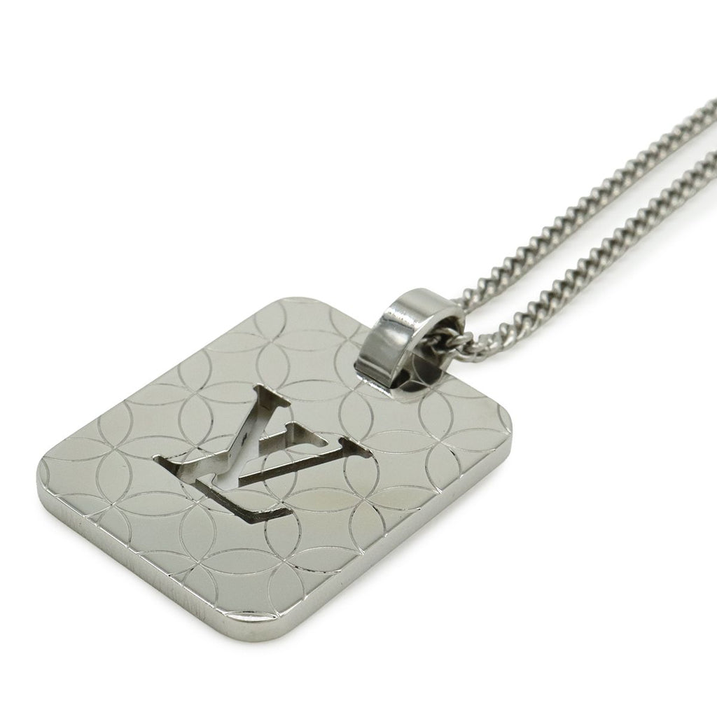 Louis Vuitton Pendentif PM Necklace Pendant Silver — view 3