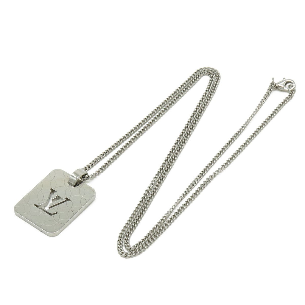 Louis Vuitton Pendentif PM Necklace Pendant Silver — view 2