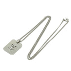 Louis Vuitton Pendentif PM Necklace Pendant Silver — view 2