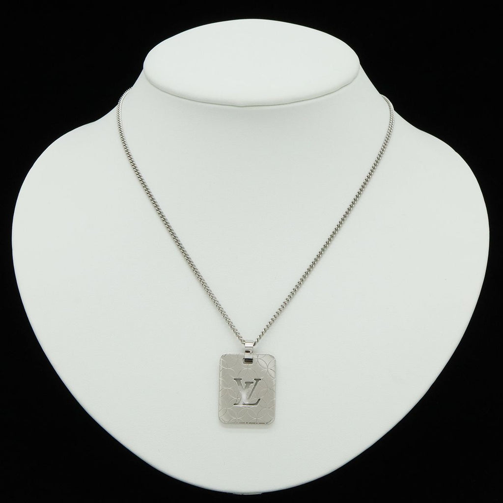 Louis Vuitton Pendentif PM Necklace Pendant Silver — view 6