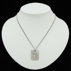 Louis Vuitton Pendentif PM Necklace Pendant Silver — view 6