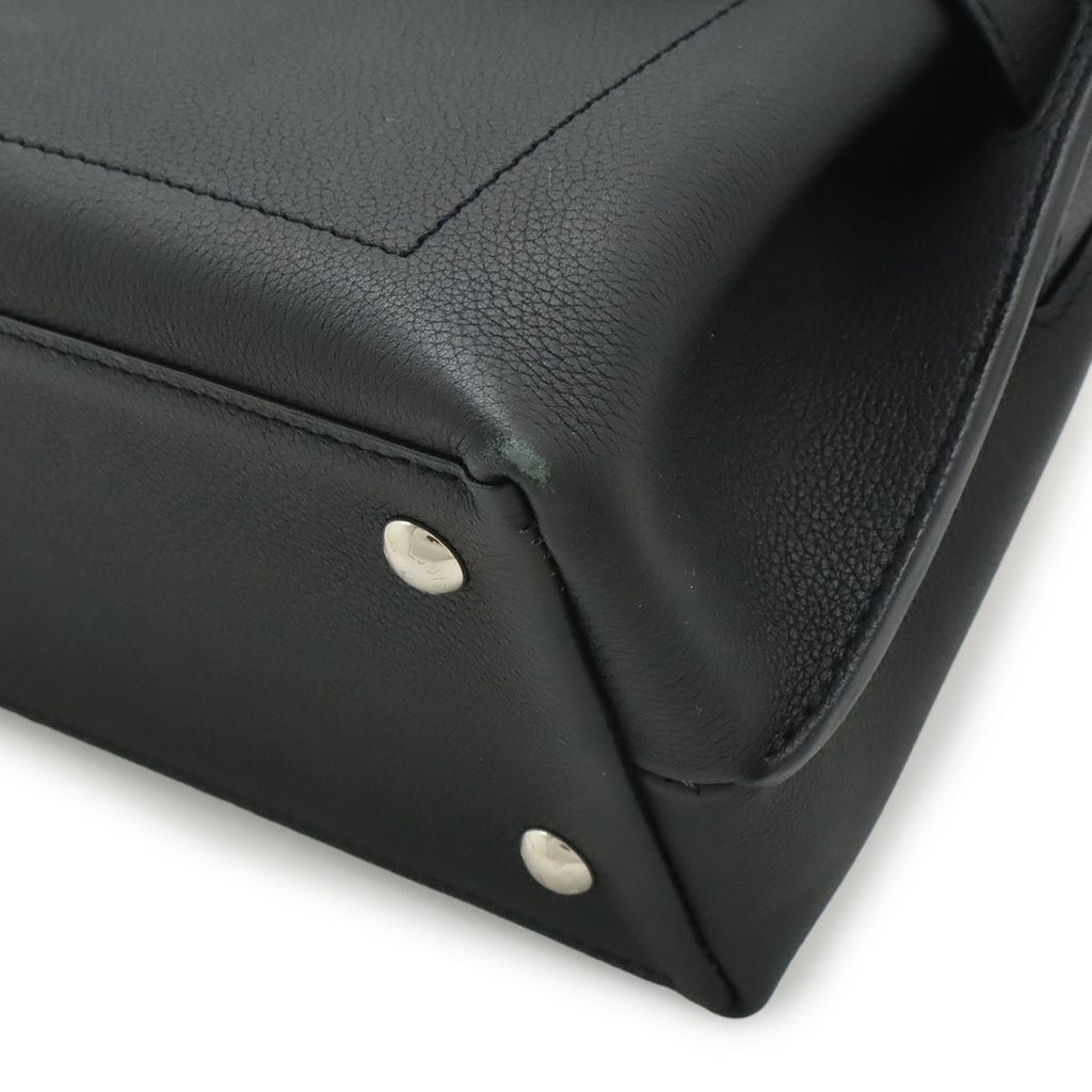 Louis Vuitton Lockme BB 2-Way Shoulder Bag Soft Calf Leather Noir Black — view 3