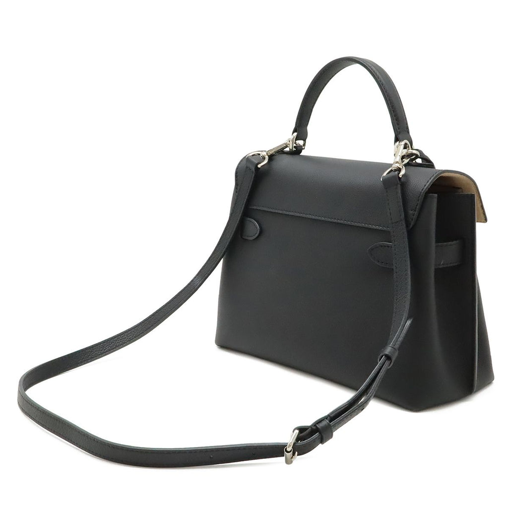 Louis Vuitton Lockme BB 2-Way Shoulder Bag Soft Calf Leather Noir Black — view 2