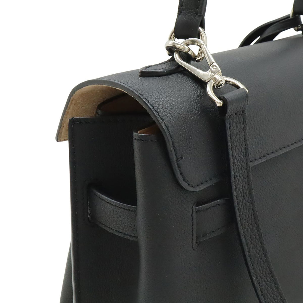 Louis Vuitton Lockme BB 2-Way Shoulder Bag Soft Calf Leather Noir Black — view 5