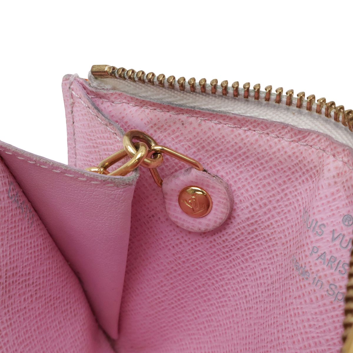 Louis Vuitton Monogram Multicolor Pochette Cles Coin Purse Bron — view 6