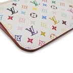 Louis Vuitton Monogram Multicolor Pochette Cles Coin Purse Bron — view 3