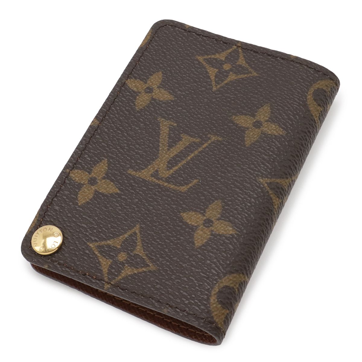 Louis Vuitton Monogram Card Holder Cles D'presion Case — view 2