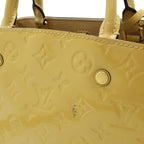 Louis Vuitton Monogram Vernis Montaigne BB 2-Way Shoulder Bag Patent Dune — view 8