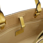 Louis Vuitton Monogram Vernis Montaigne BB 2-Way Shoulder Bag Patent Dune — view 7