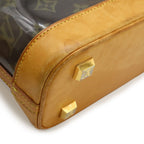 Louis Vuitton Monogram Vinyl Cover Amble PM Tote Shoulder Plastic Chain Clear Brown — view 3