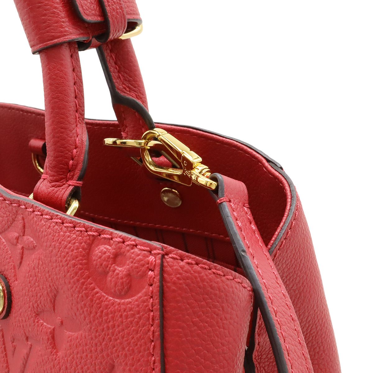 Louis Vuitton Monogram Empreinte Montaigne MM 2-Way Shoulder Bag Dahlia — view 4