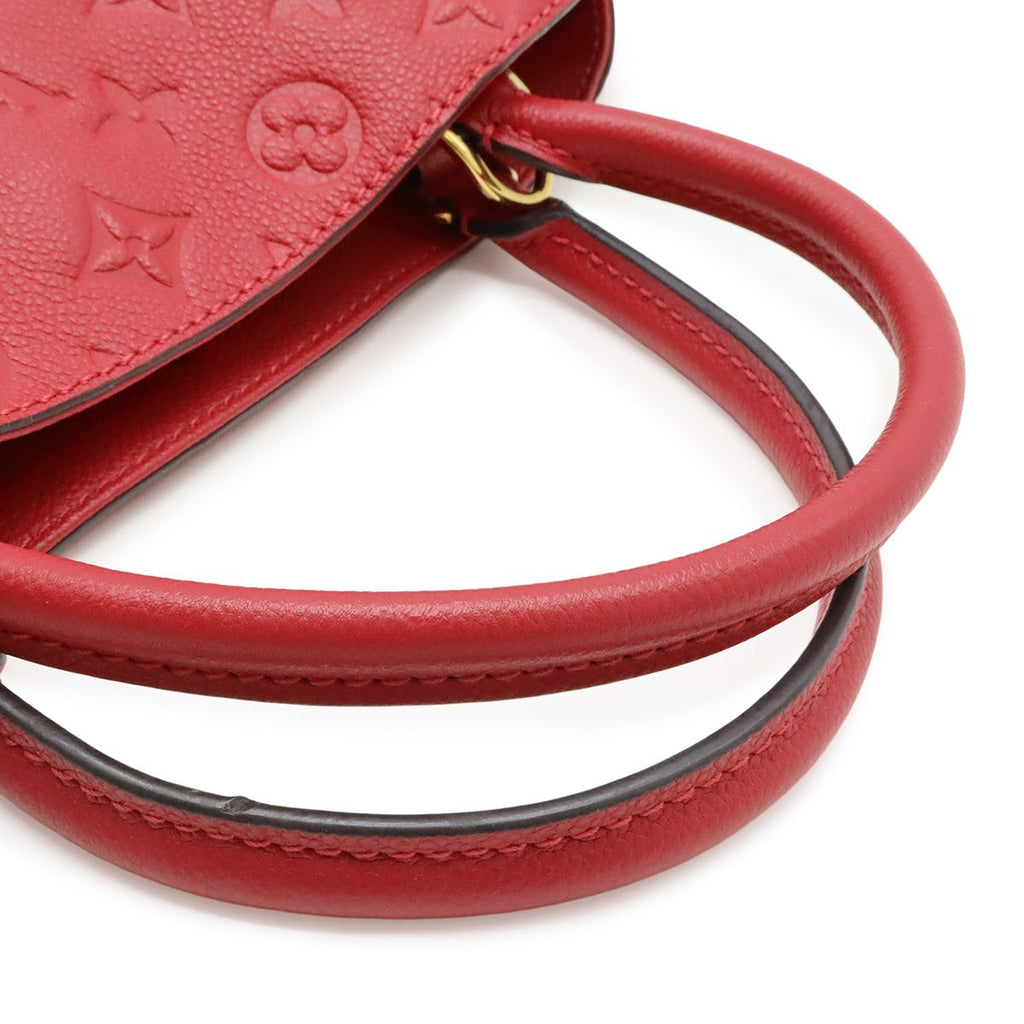 Louis Vuitton Monogram Empreinte Montaigne MM 2-Way Shoulder Bag Dahlia — view 6