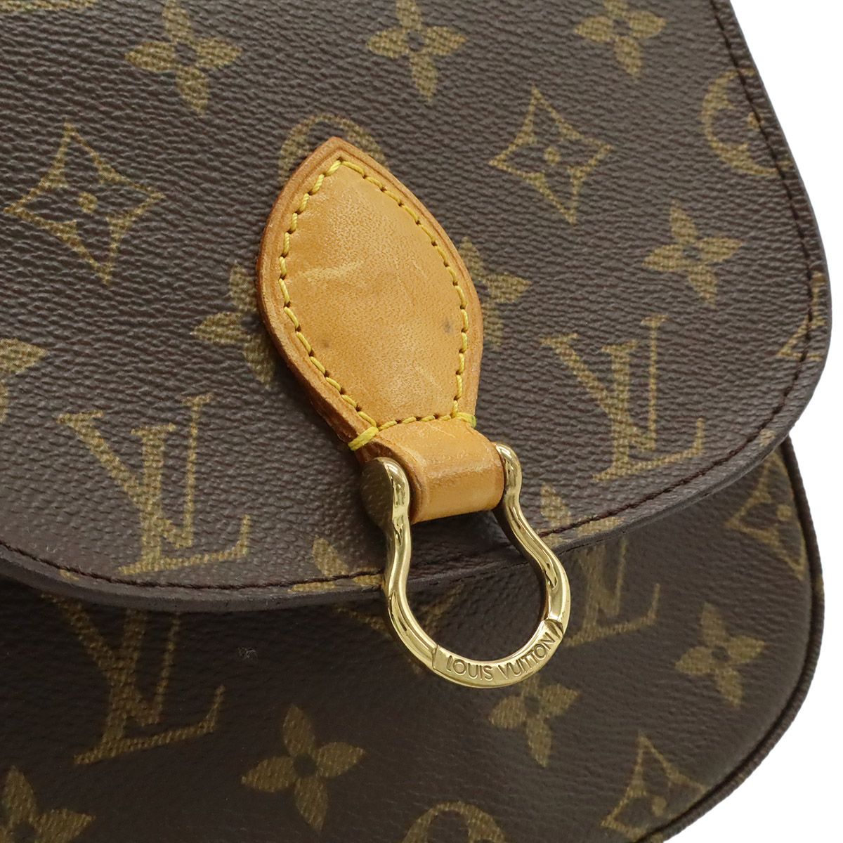 Louis Vuitton Monogram Mini Saint Cloud Shoulder Bag Pochette — view 7