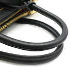 Prada Paradigm 2-Way Shoulder Bag Saffiano Leather Nero Black Fuoco Red — view 6