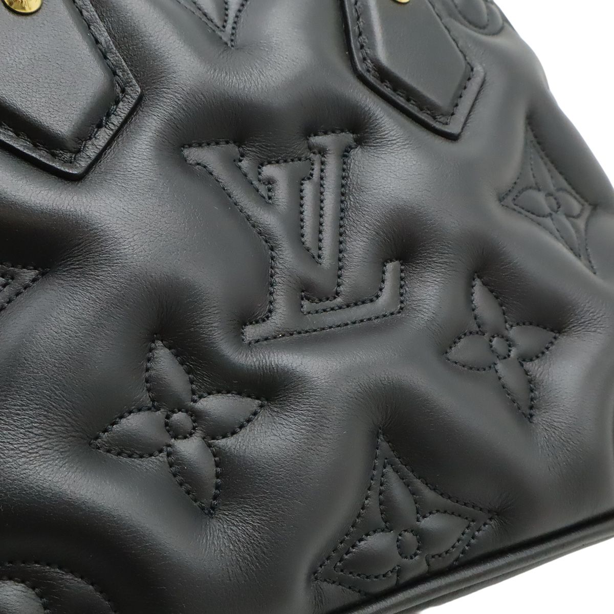 Louis Vuitton Bubble Glam Alma Soft BB Mini Bag 2-Way Noir Black — view 8