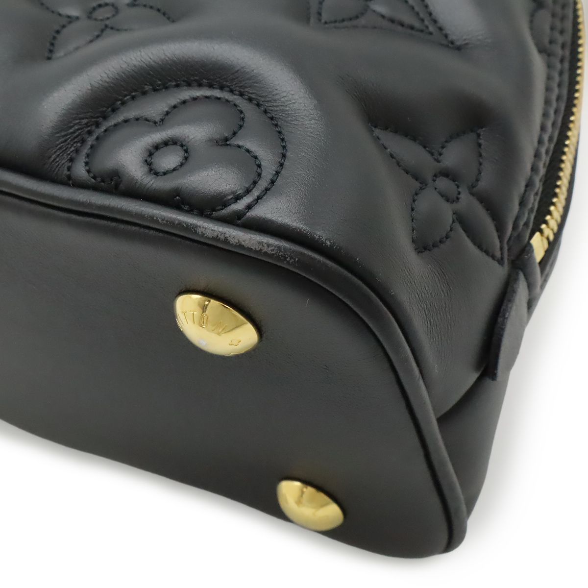Louis Vuitton Bubble Glam Alma Soft BB Mini Bag 2-Way Noir Black — view 3