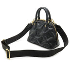 Louis Vuitton Bubble Glam Alma Soft BB Mini Bag 2-Way Noir Black — view 2