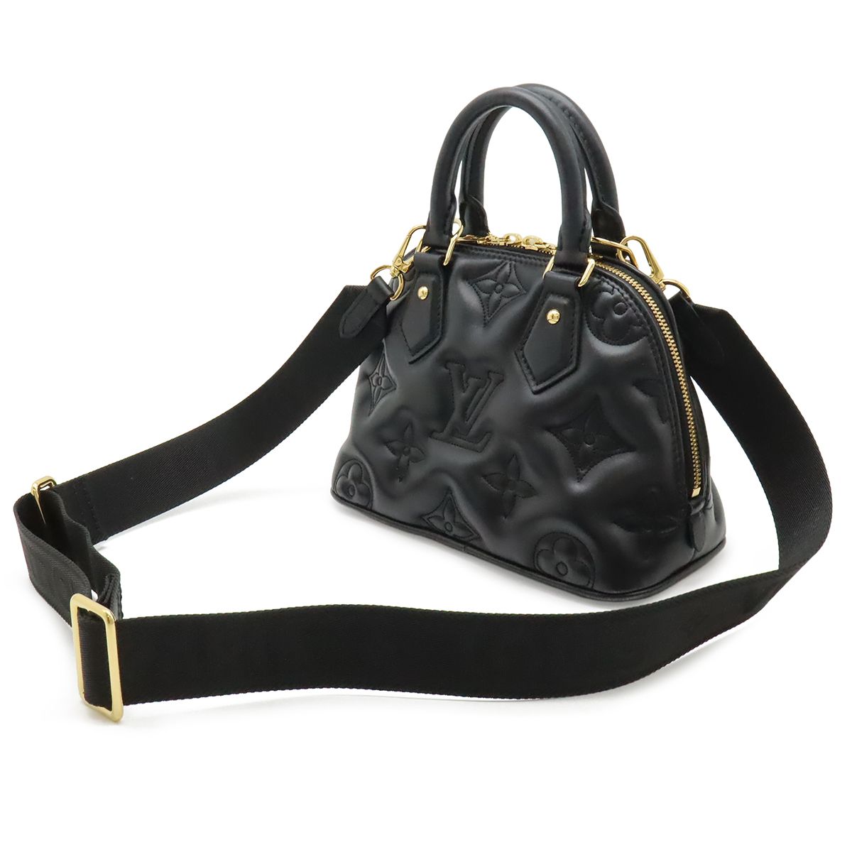 Louis Vuitton Bubble Glam Alma Soft BB Mini Bag 2-Way Noir Black — view 2