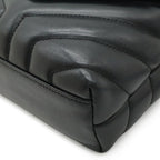 Saint Laurent Paris YSL Monogram Loulou Toy Shoulder Bag Leather Black — view 3