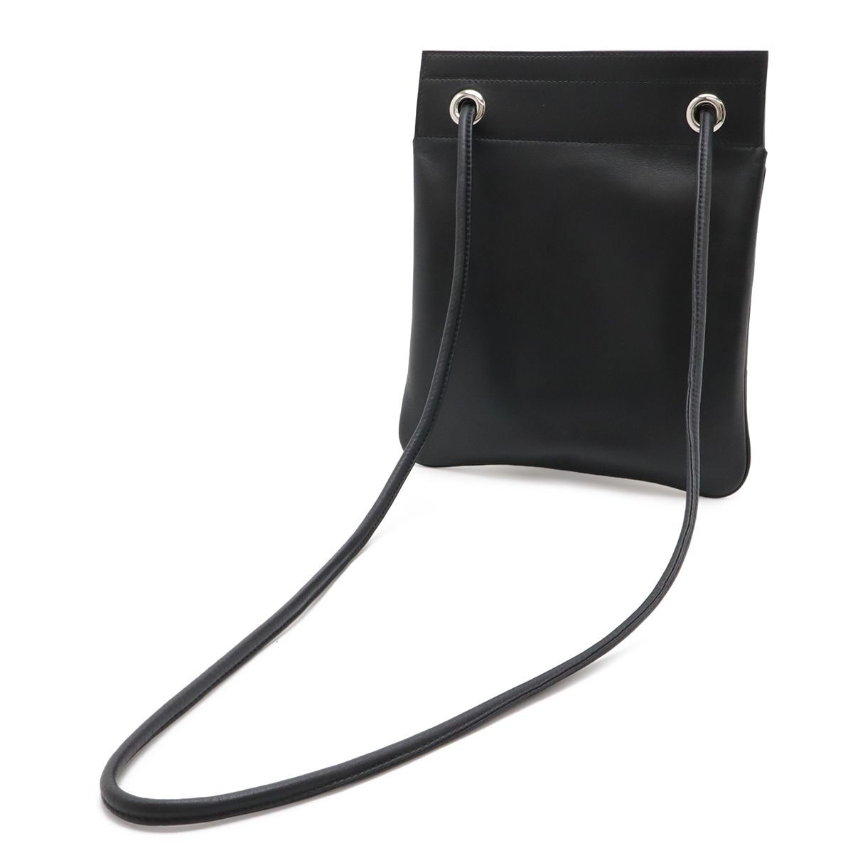 Hermes Sac Ali Nu Mini Shoulder Bag Pochette Crossbody Veau Swift Black — view 2